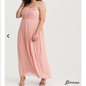 Beautiful pink maxi